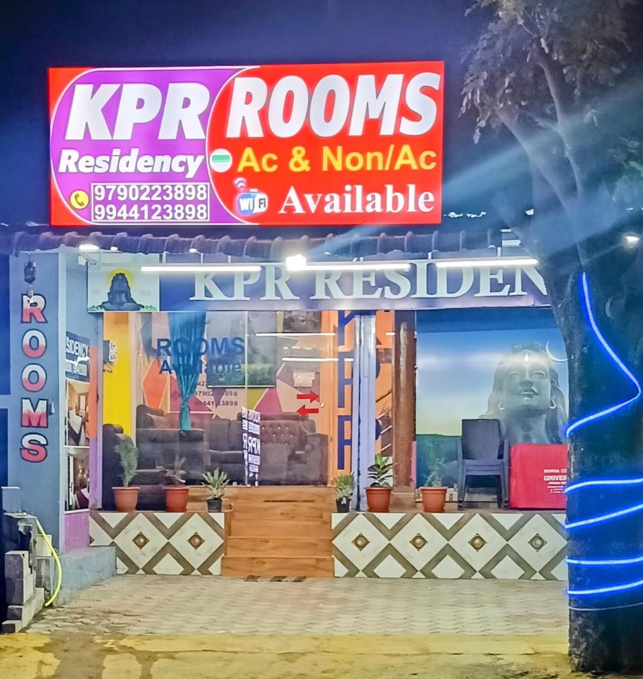 Kpr Residency Near Isha - Adiyogi Hotel Alāndurai Екстериор снимка